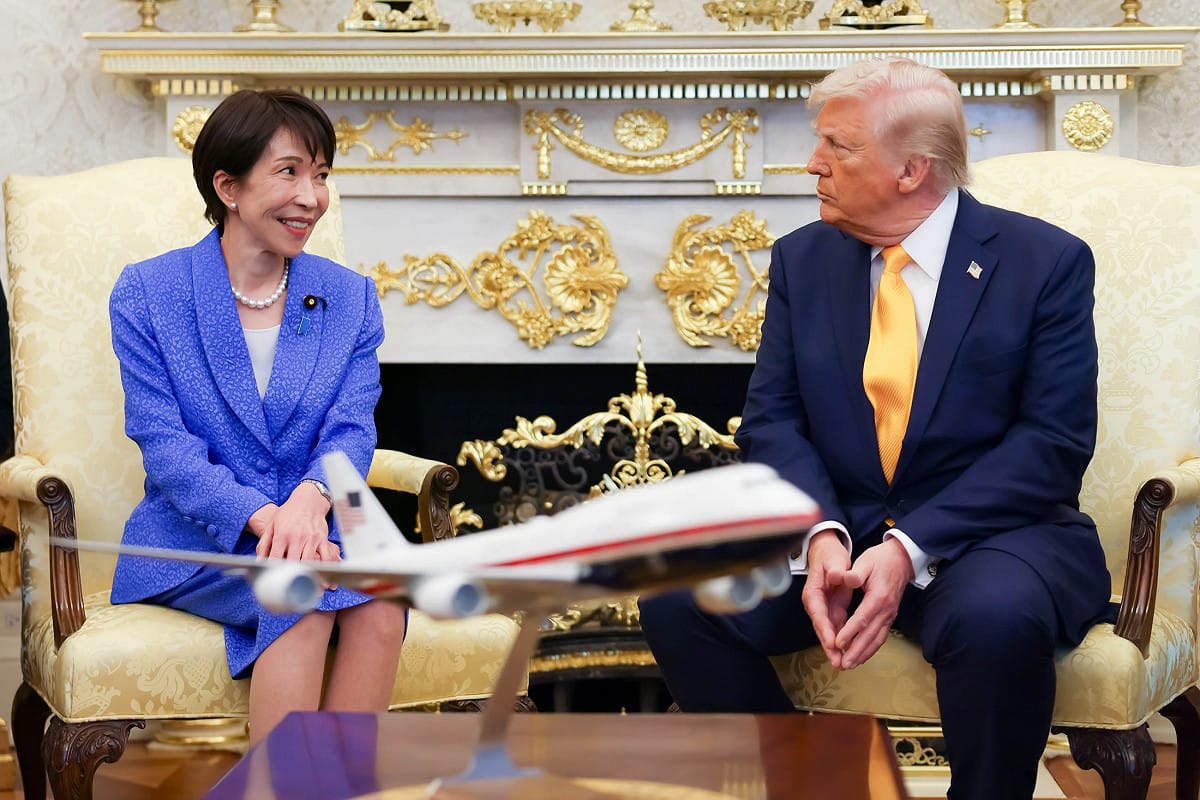 日本首相高市早苗與美國總統川普預計22日進行會談。 圖：翻攝自首相官邸官網（資料照）