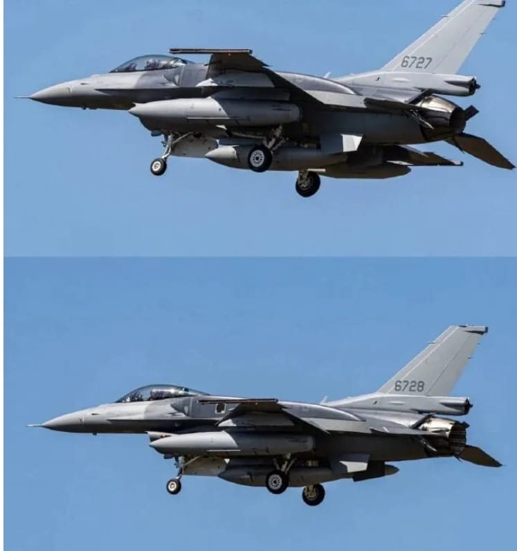 美軍售台F-16V戰機 。 圖 : 翻攝自瑤音萬里