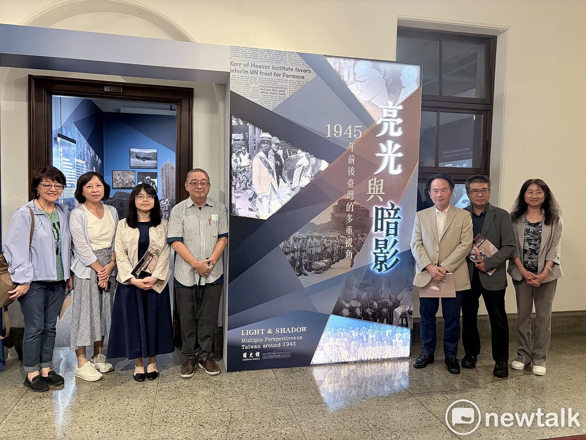 國史館特展「亮光與暗影」今（9）日隆重開幕。 圖：李宣萱/攝