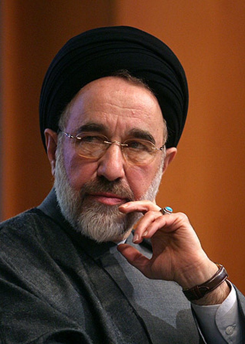 伊朗前總統哈塔米（ Mohammad Khatami ）遭到伊朗當局全面調查，肅清意味濃厚。 圖：翻攝自@TheIranWatcher