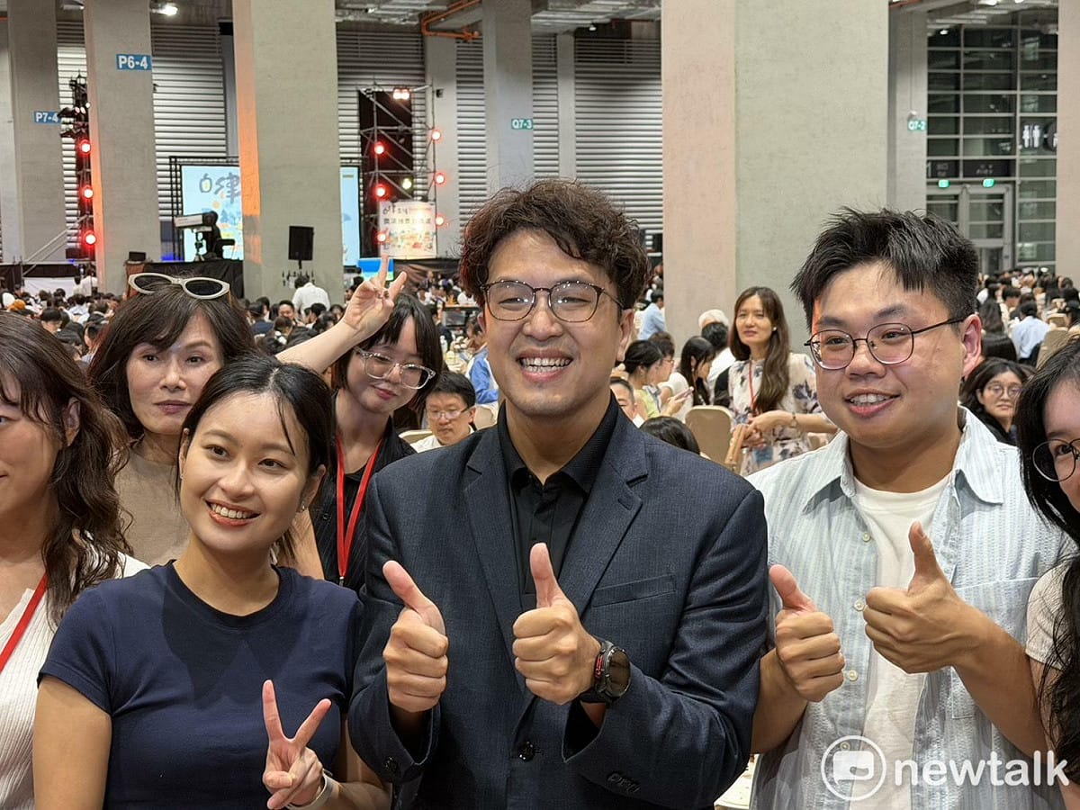 沈伯洋出席「台北律師公會115年度律師節慶祝大會」 圖：高逸帆／攝