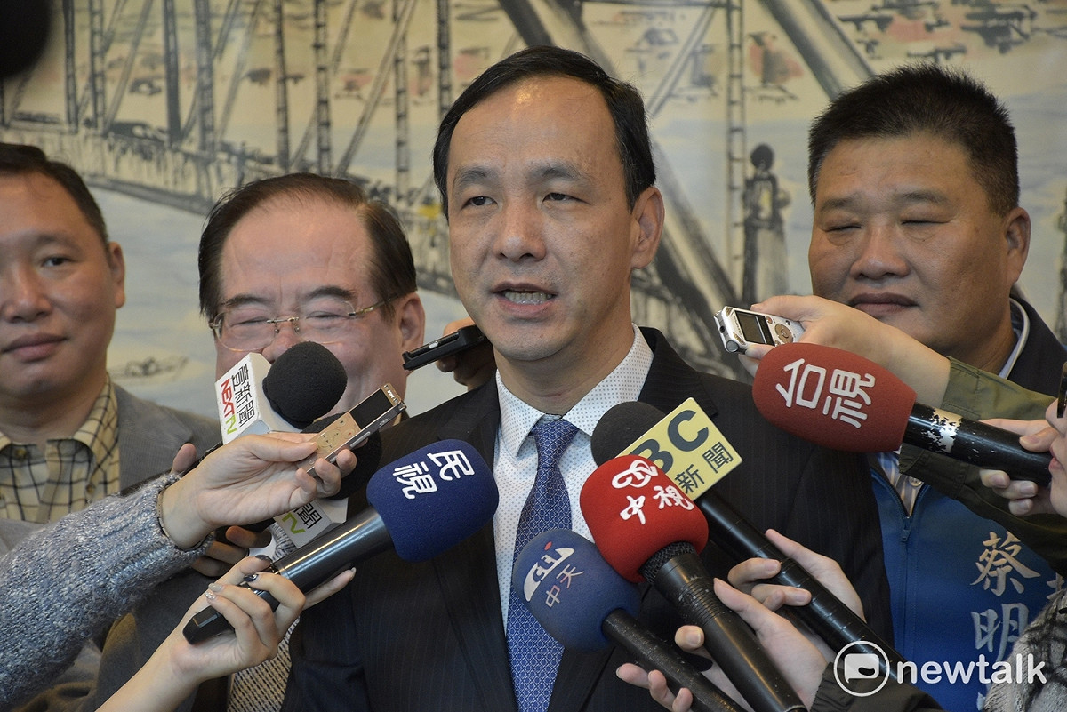 國民黨新北市黨部今（26）天舉行黨慶活動，國民黨內部要角皆受邀出席。 圖：趙婉淳／攝