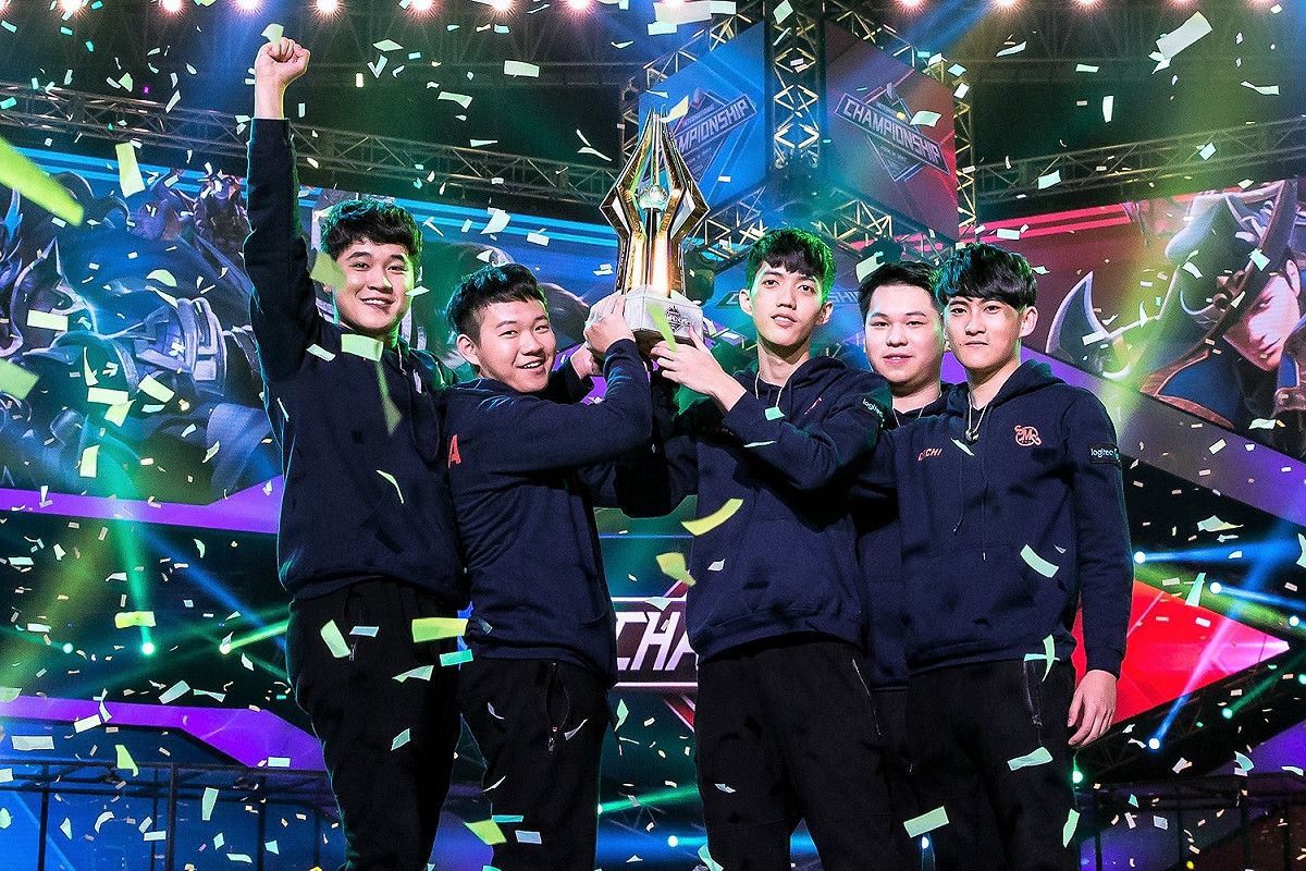 SMG 擊敗越南強敵勇奪世界冠軍！ 圖：Garena/提供