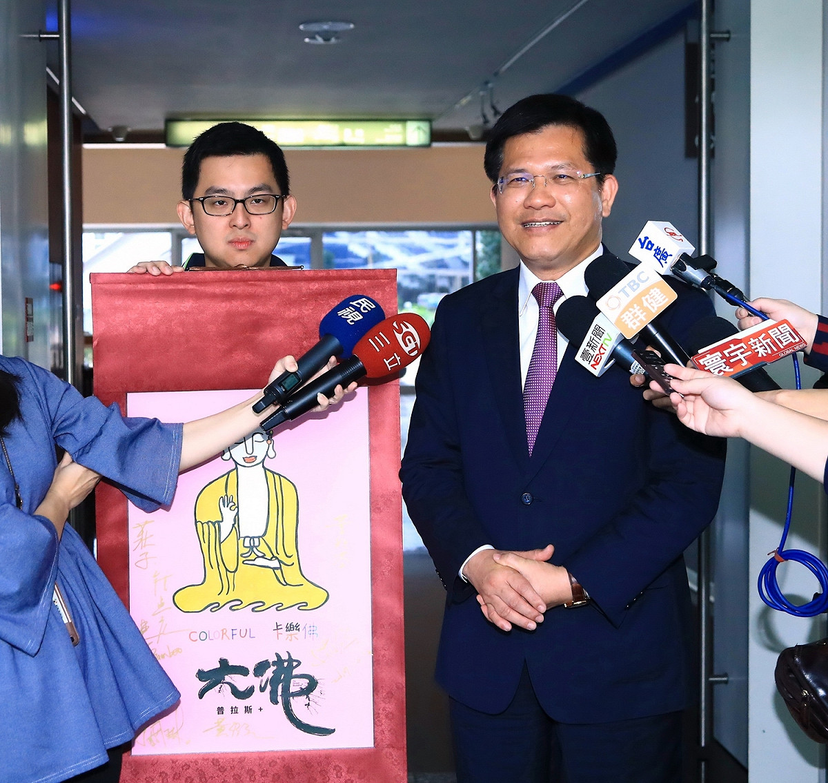 林佳龍說，台中已成立影視發展基金會全力協助影視專業協拍，希望將台中打造為拍片最友善城市，任何影片只要在台中市拍攝，通過申請後，台中市都願意幫忙。 圖 : 台中市政府 / 提供