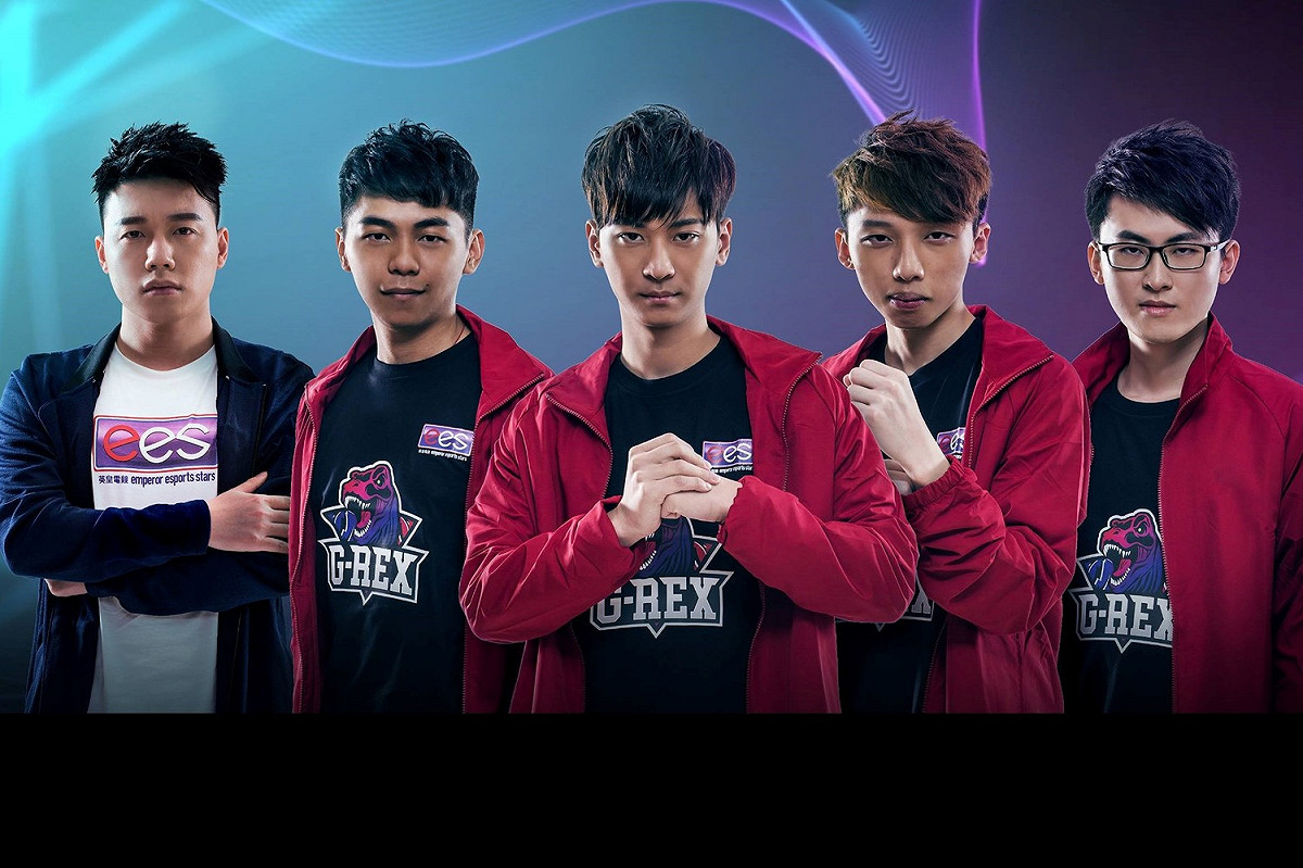 G-Rex，前身為Raise Gaming，隸屬於英皇電競動力。 圖： G-rex Gaming 官方臉書專頁