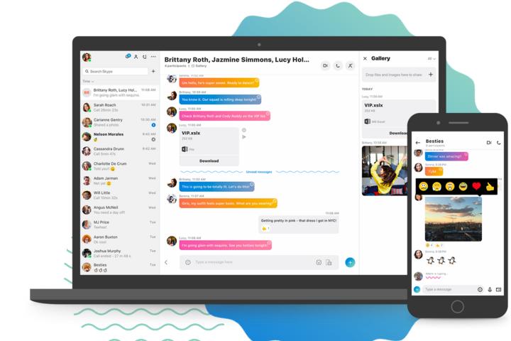 Skype宣佈自2018年起停用臉書（Facebook）登入。 圖：翻攝自Skype官方網站。