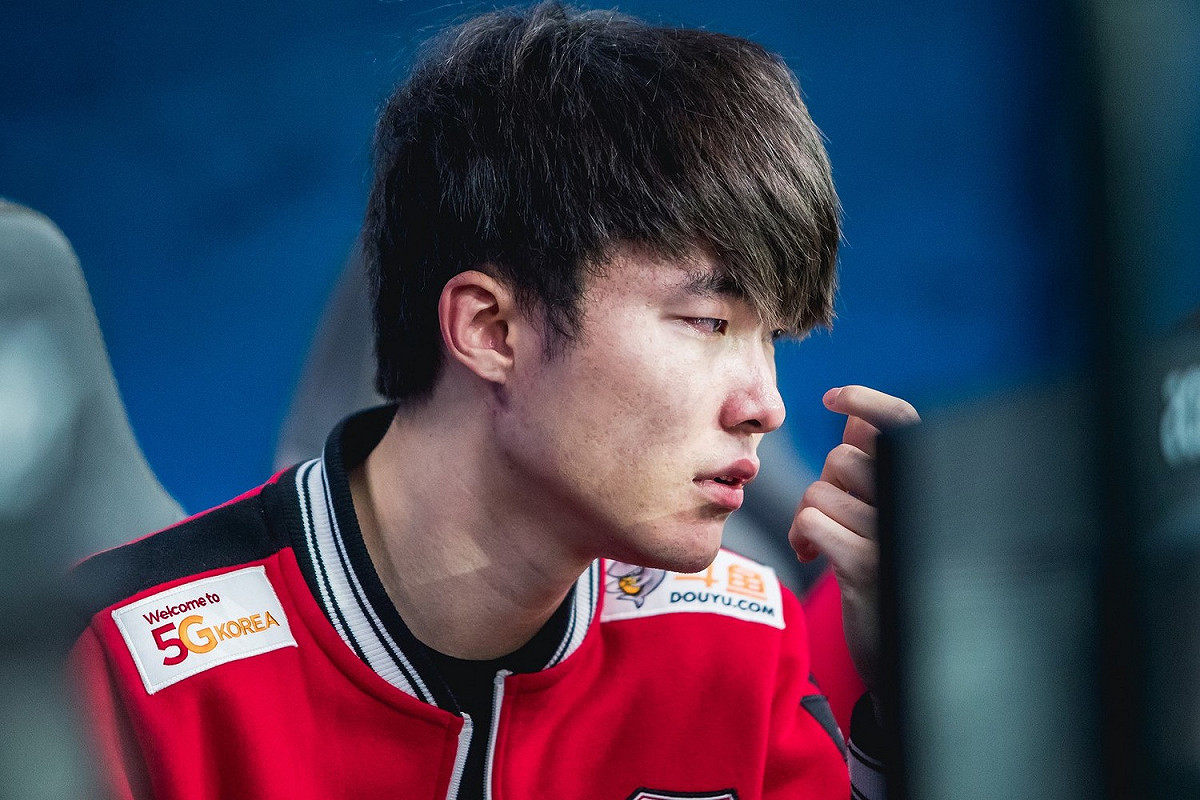 韓國戰隊SKT當家中路選手Faker。 圖：翻攝自 LoL Esports Photos flickr