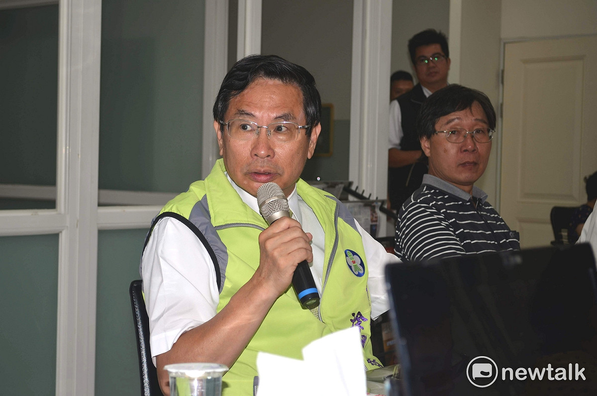 競選連任的嘉義市長涂醒哲表示，小英總統早已屬意他參選連任嘉義市長。 蔡坤龍/攝