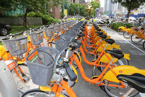 豐原區共設有11站iBike租賃站，明年配合花博豐原葫蘆墩展區，再提升服務範圍。 圖：翻攝台中市旅遊網