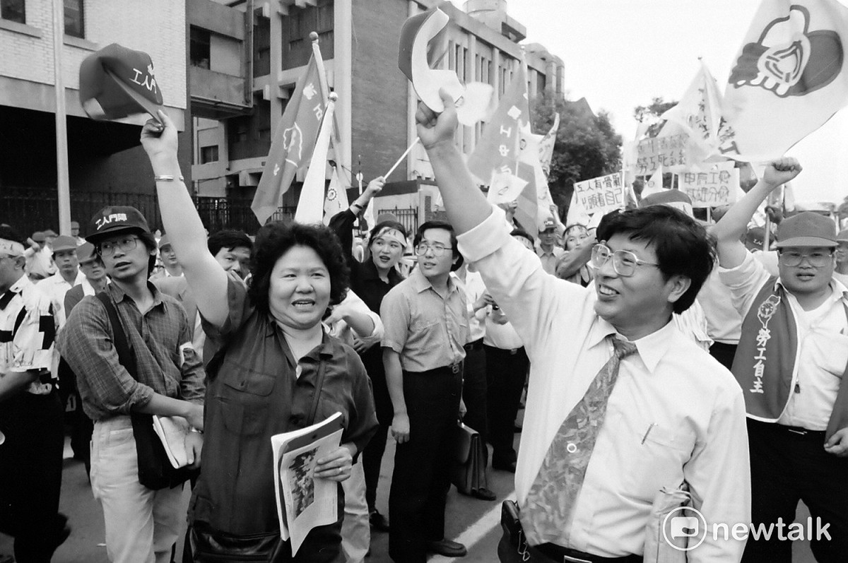 戴振耀1986年參與民主進步黨建黨工作，擔任第一屆中央執行委員。 圖：邱萬興/攝