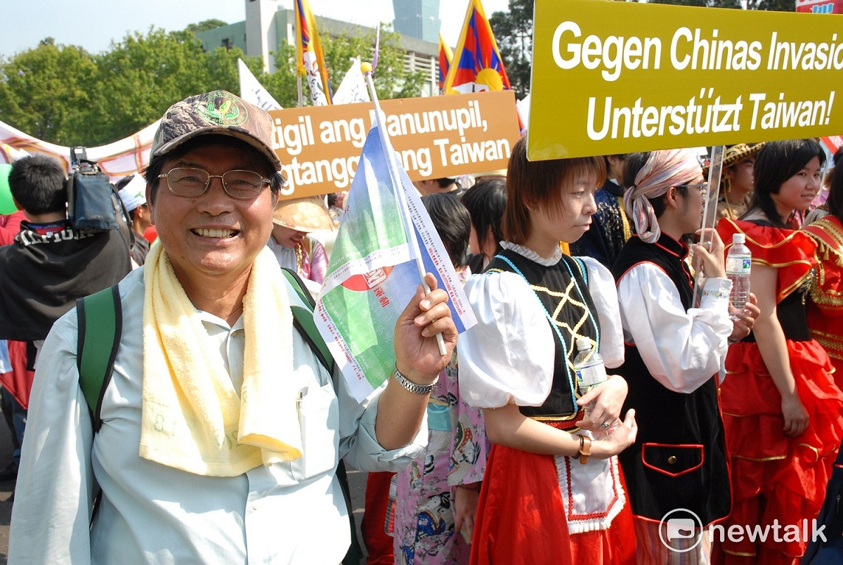 1989年，戴振耀決定以《新國家連線》旗幟，參加農民團體的立委選舉。 圖：邱萬興/攝