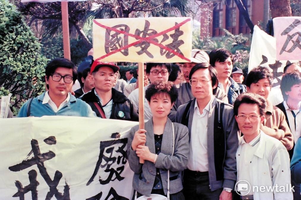 戴振耀一次又一次走上街頭為人民爭取權益。 圖：邱萬興/攝