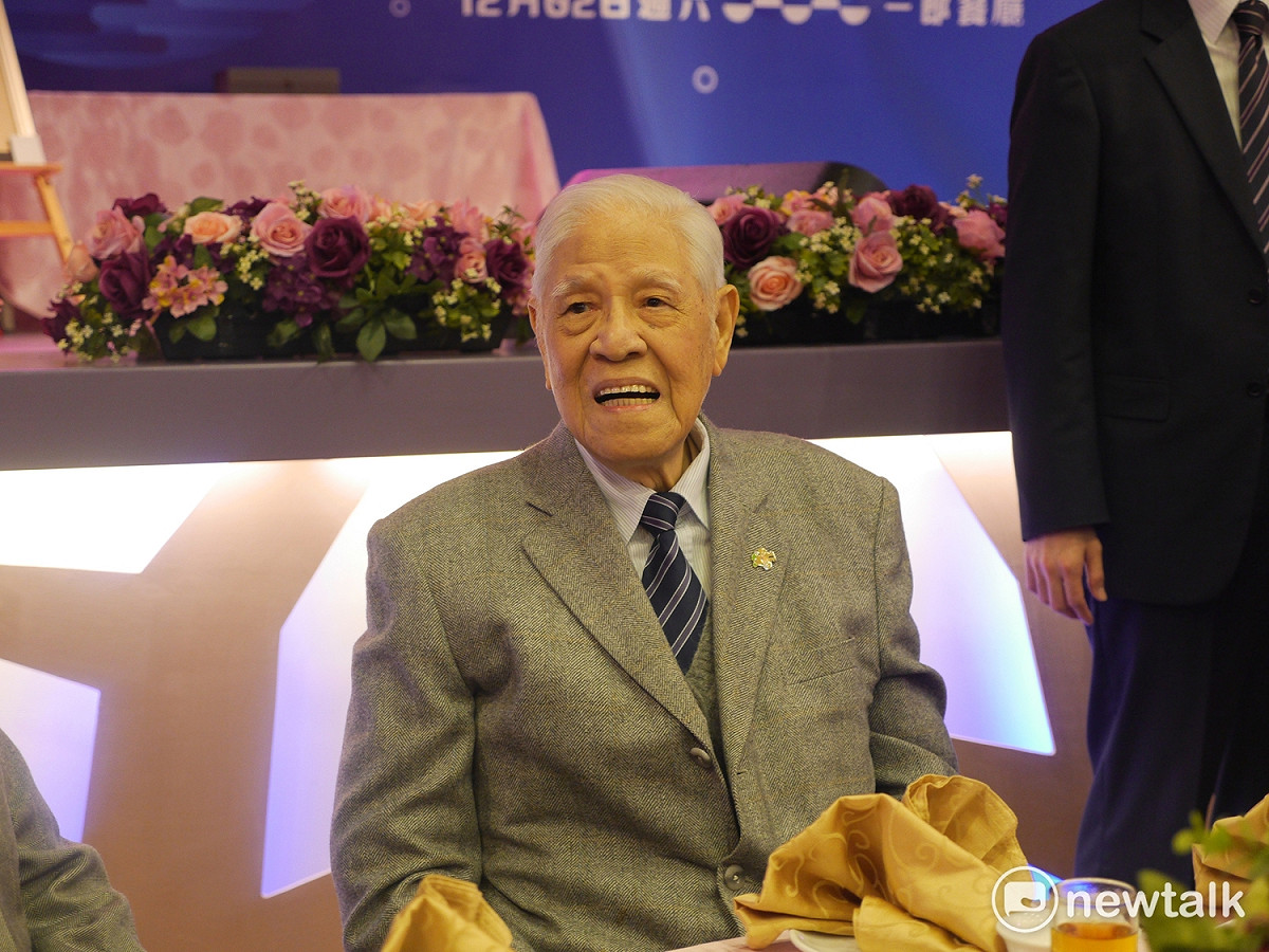 前總統李登輝昨出席台灣教授協會的募款餐會。 圖：新頭殼資料照