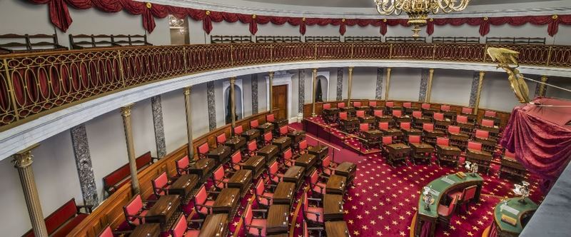 美國聯邦參議院2日清晨通過31年來最大規模稅務改革法案。圖為美國聯邦參議院。 圖 : 取自美國聯邦參議院網站 www.senate.gov