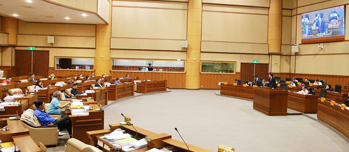 許多議員對這筆預算編在行政處，有不同的看法及意見，林右昌指出，預算編列無論編在哪個局處，相關法令規定是允許的，在市府審查會中也有充分討論。 圖：基隆市政府／提供