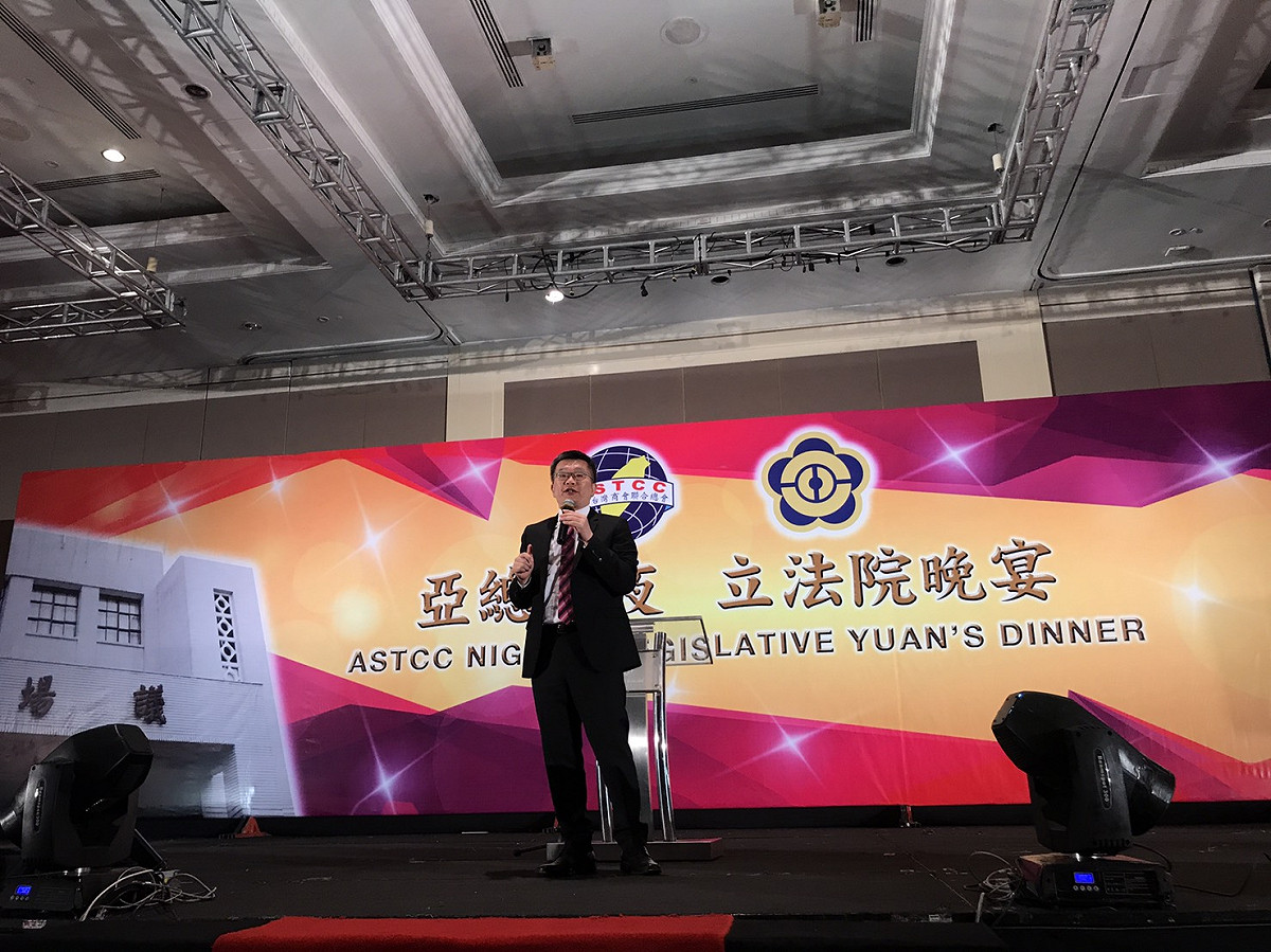 蔡其昌於立院晚宴致詞 圖/蔡其昌辦公室提供