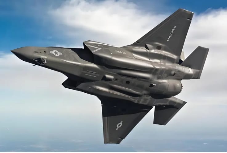 美軍F-35戰機。 圖  : 翻攝自小彻