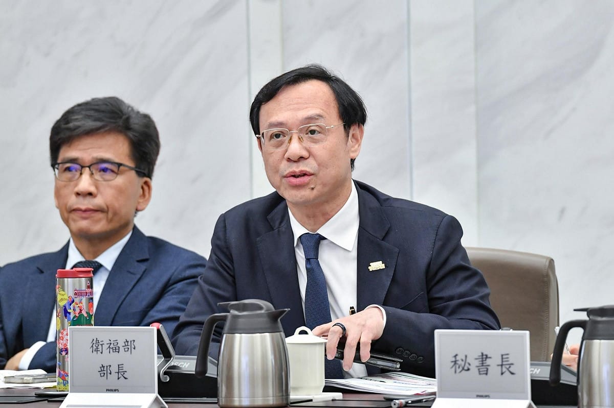 衛福部長石崇良。 圖：行政院提供