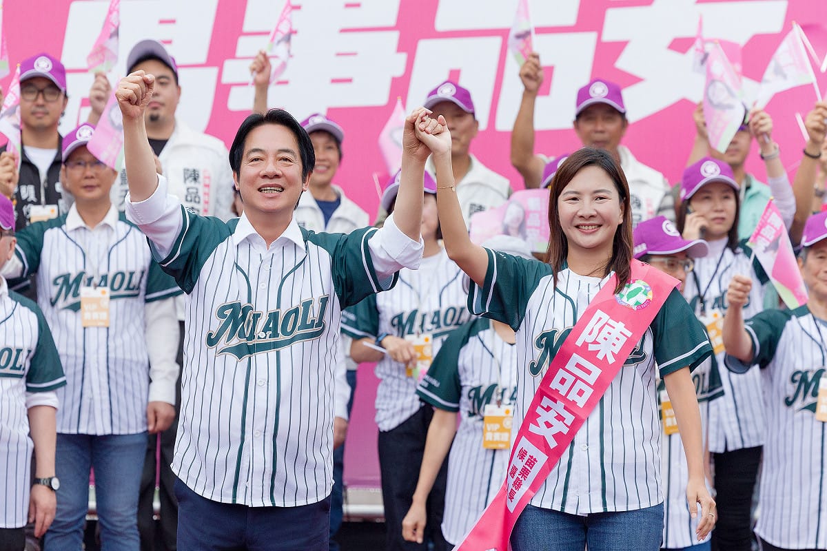 賴清德說，未來陳品安若有需要，中央一定全力支援。 圖：民進黨提供