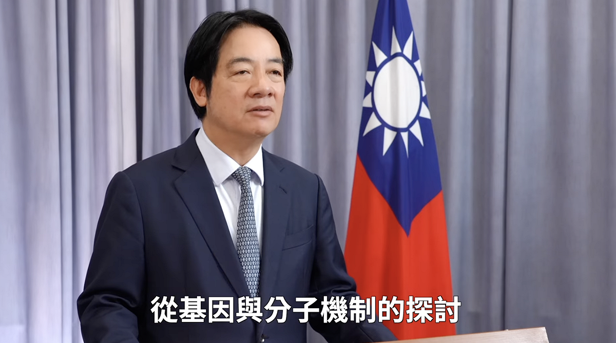 賴清德政府目標在 2030 年前將癌症標準化死亡率降低三分之一，除大幅提高篩檢預算次世代基因定序檢測（ NGS ）納入健保給付後也持續擴大適用癌別。 圖：截自總統府影片