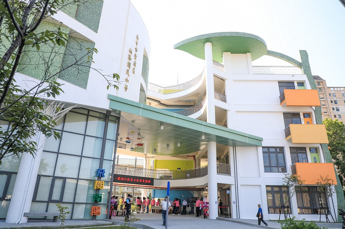 豐原區南陽國小是全台中市今年度入學新生最多的公立小國。 圖：台中市政府/提供