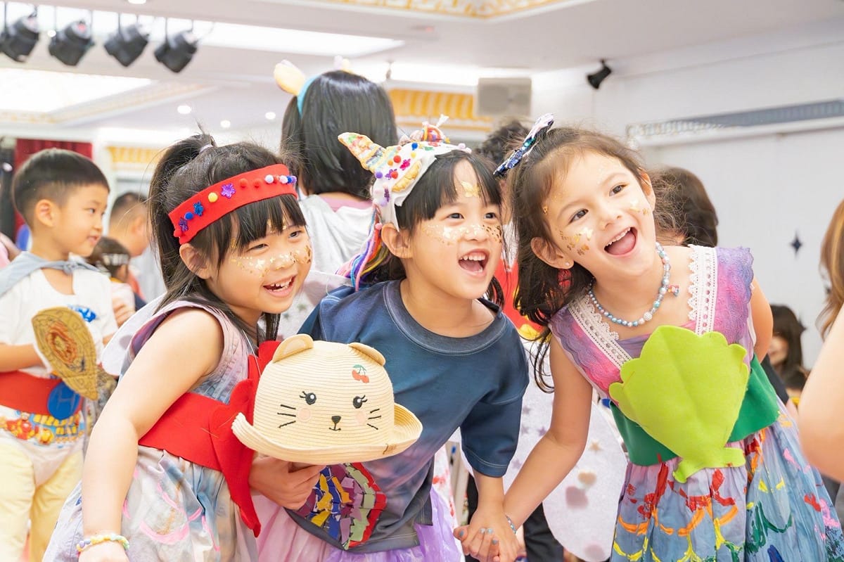 私校附設幼兒園課程豐富，吸引家長搶先報名。 圖：葳格幼兒園/提供