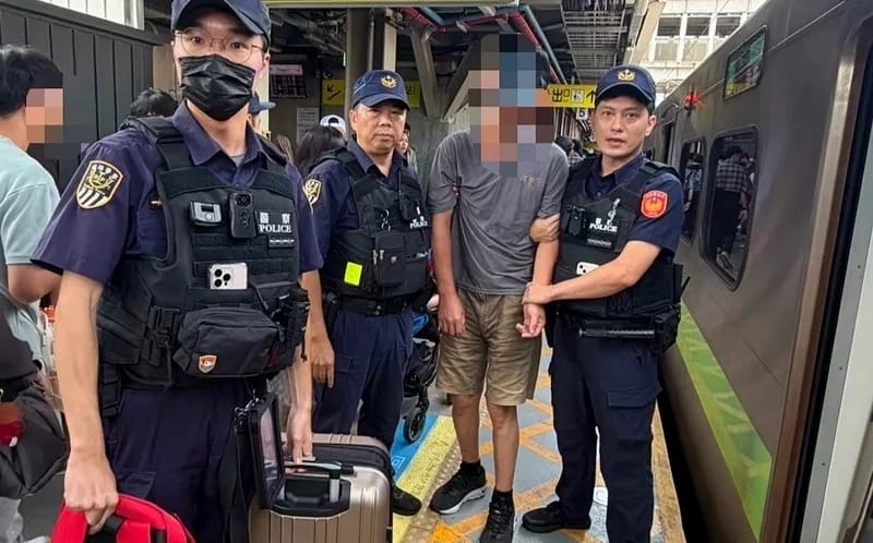 男子打110揚言台鐵車廂傷人！大批警力逮人 竟稱酒後開玩笑