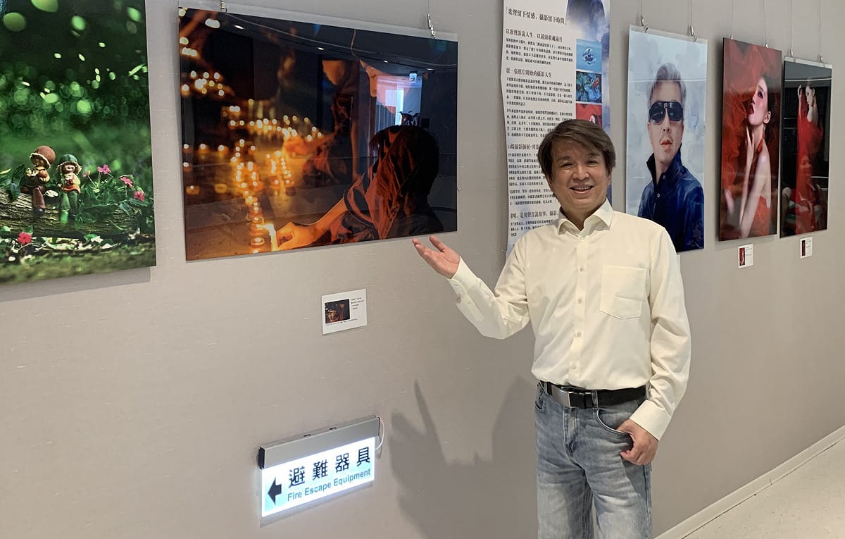 王建傑從樂壇跨界攝影，以影像記錄自然、生態及日常生活中的珍貴瞬間。 圖：孫家銘／拍攝