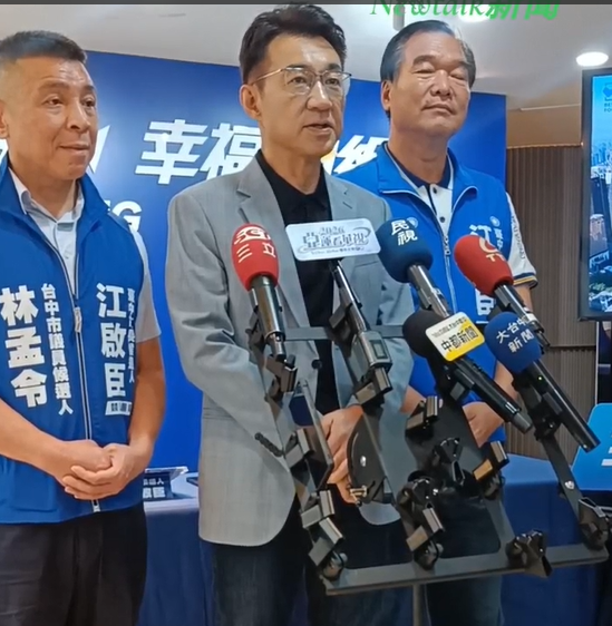 國民黨候選人江啟臣今說：「投票日那一天的民調才是唯一的成績單。」 圖：唐復年/攝