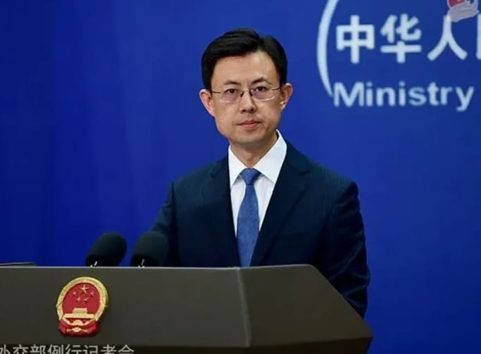 中國外交部發言人郭嘉昆。 圖 : 翻攝自中國外交部網站