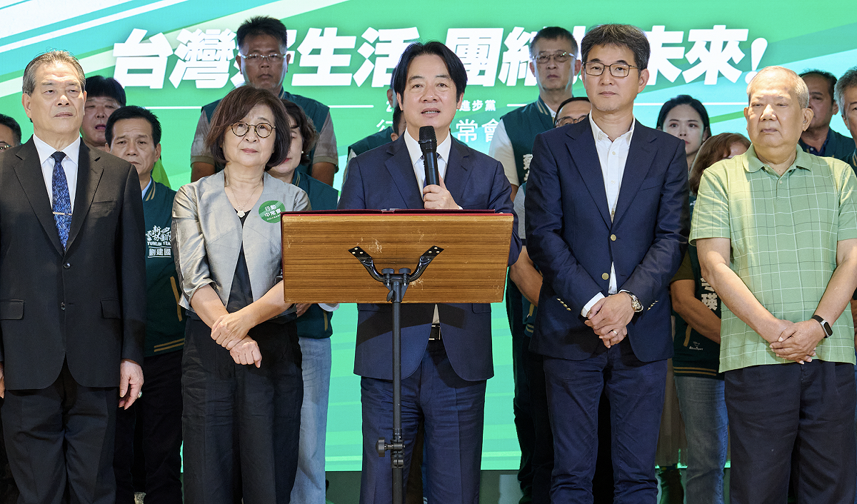 賴清德宣布擔任劉建國競總主委 圖：民進黨提供