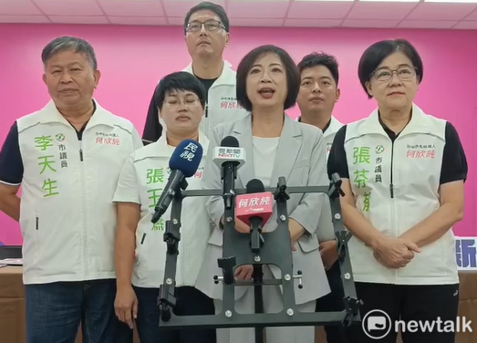 何欣純今（18）日表示，已經邀請沈伯洋中秋連假來台中站台。 圖：唐復年/攝