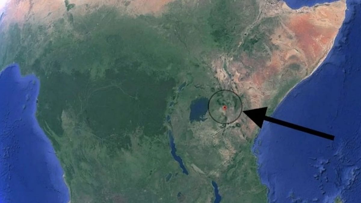 科學研究發現，位於肯亞與衣索比亞之間的圖爾卡納裂谷（Turkana Rift）地殼厚度已大幅變薄，裂谷作用程度可能比過去認知更深入。 圖：翻攝自X@cumhuriyetgzt1