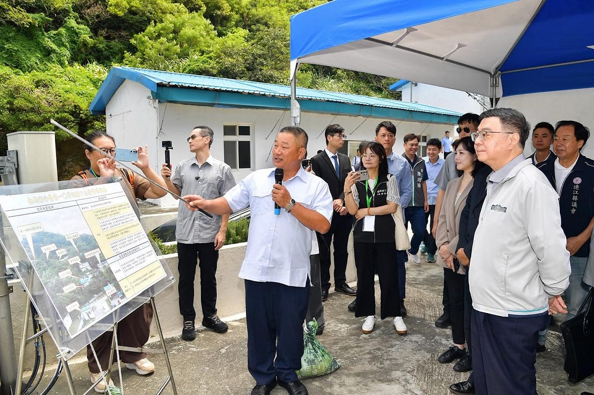 「馬祖岸巡隊及福澳漁港安檢所新建廳舍」規劃總經費約新台幣7億3,500萬元，預計今（115）年完成計畫核定，117年開工、121年完工啟用，可供約190名海巡同仁進駐。 圖：行政院提供