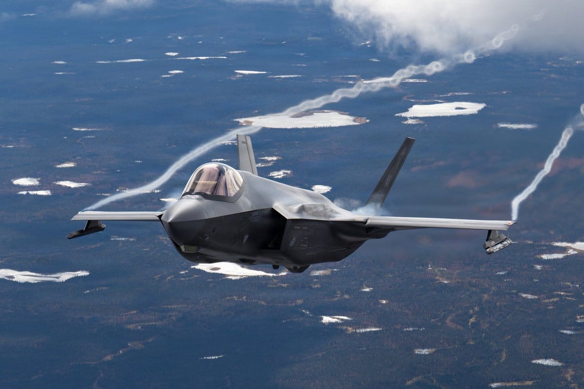 美國規劃中的軍售方案涉及 48 架 F-35 戰機，總值約 240 億美元。 圖：翻攝自 X OSINTdefender