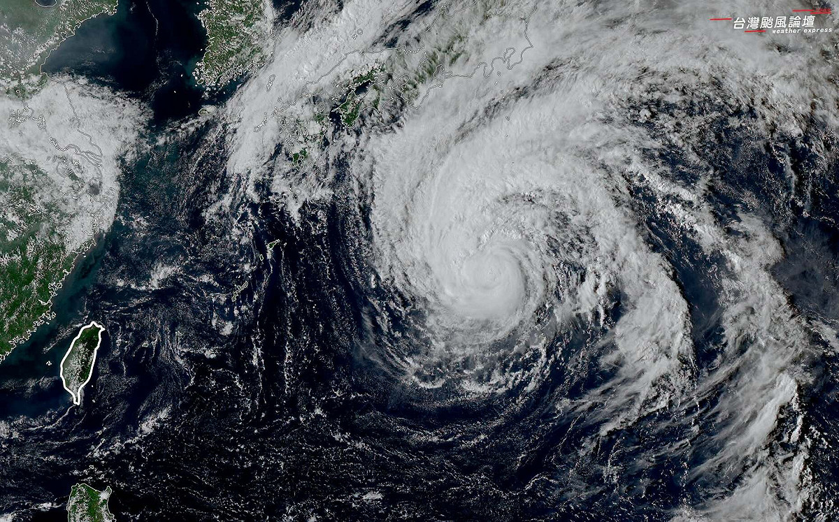 杜鵑增強為中颱！速度太慢影響時間增加 日關東4區慎防暴雨