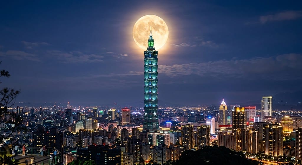 中秋節是一年之中適合祈福、許願與迎接好運的重要時節。 圖：GeminiAI生成／彭沛緹製