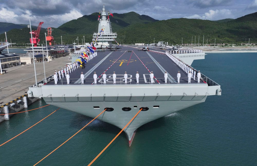 CSIS報告中指出美國應將中國航空母艦當作獵殺目標。圖：翻攝自新華網。