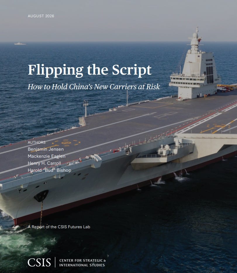 CSIS 發布名為「翻轉局面」的戰略報告，評估美國如何對中國戰艦造成傷害。圖：翻攝自CSIS