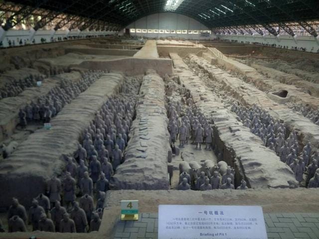 「秦始皇陵為什麼不能挖？」衝上中國社群媒體微博熱搜。圖：翻攝自百度百科 圖：翻攝自百度百科