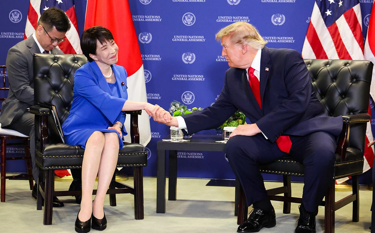 日美領袖今晨會談 高市早苗證實就中國「相關各議題」與川普交換意見