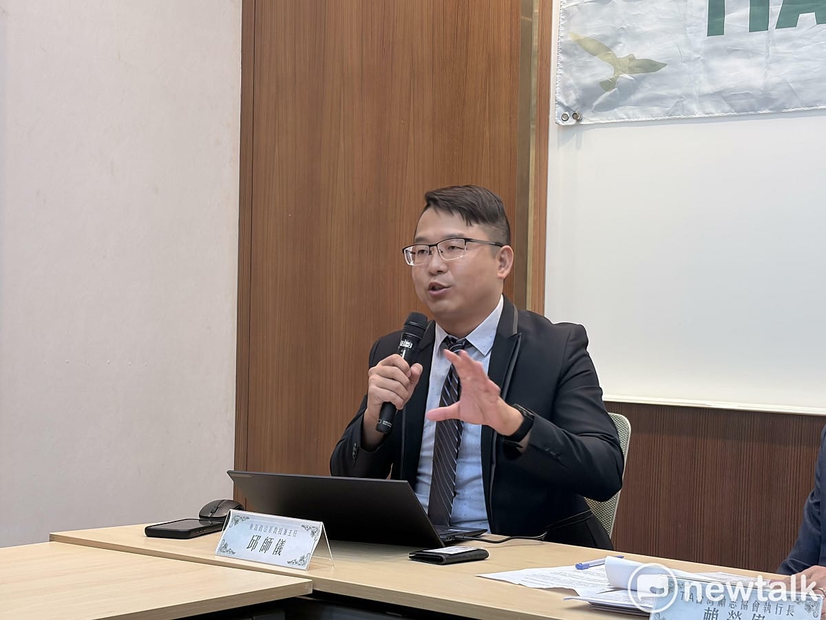 東海大學教授邱師儀。 圖：李宣萱/攝