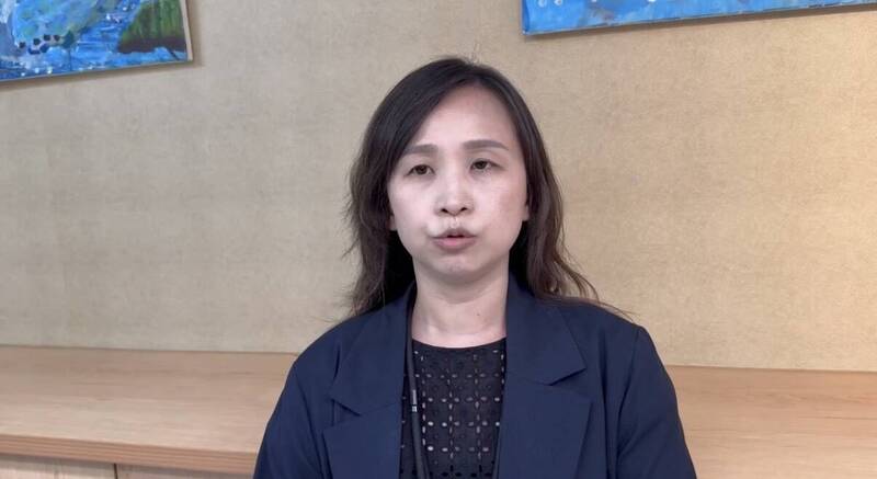 台北市社會局專委楊雅茹說明社會局依法處置的立場。 圖：台北市社會局提供