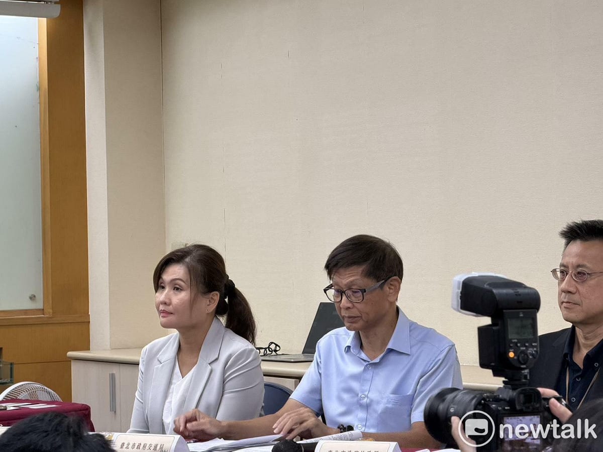 「輝達進駐北士科的挑戰與機會 公民意見發表會」，北市府代表。 圖：高逸帆／攝