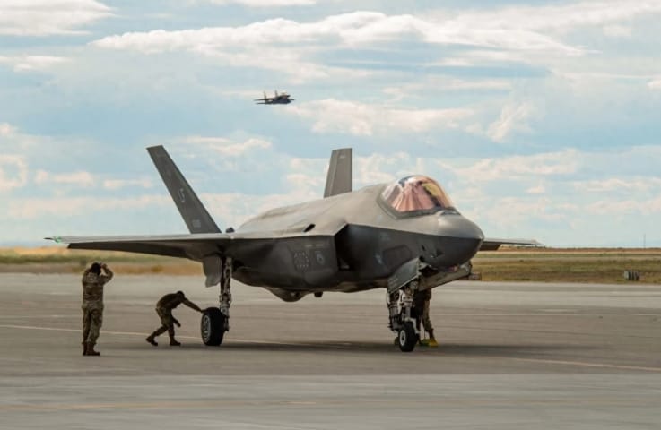 美軍F-35戰機。 圖 : 翻攝自軍武次位面