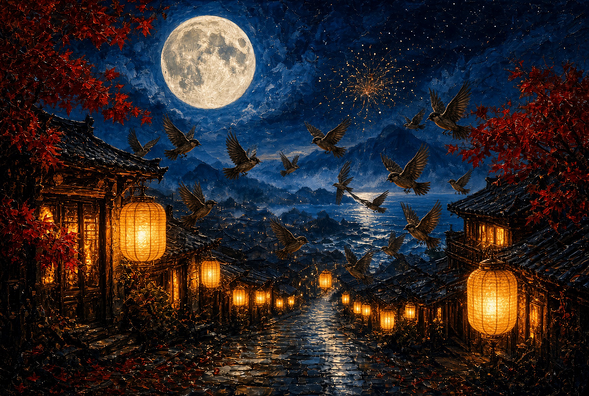回文詩》 中秋夜