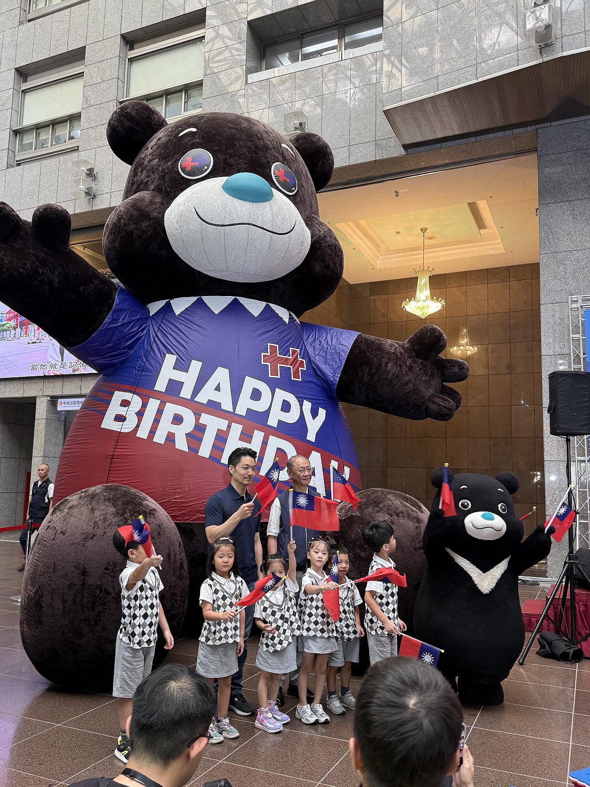 台北市長蔣萬安今出席中華民國115年國慶升旗暨慶祝活動記者會。 圖：周煊惠 / 攝
