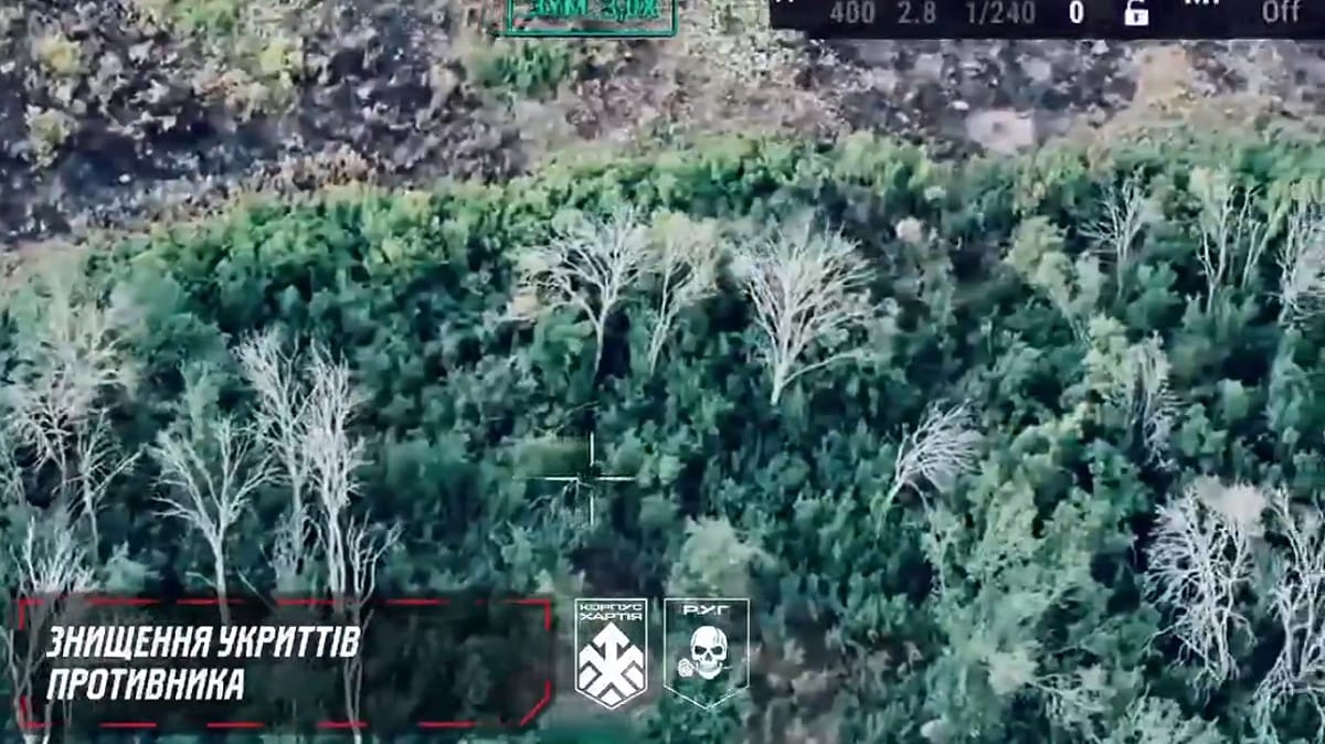 烏軍近期在頓涅茨克前線各地發起反攻行動，不但收回多處被佔領的土地，也持續襲擊前線的俄軍據點，持續削弱俄軍的戰鬥能力。 圖：擷取自 @NOELreports X 帳號