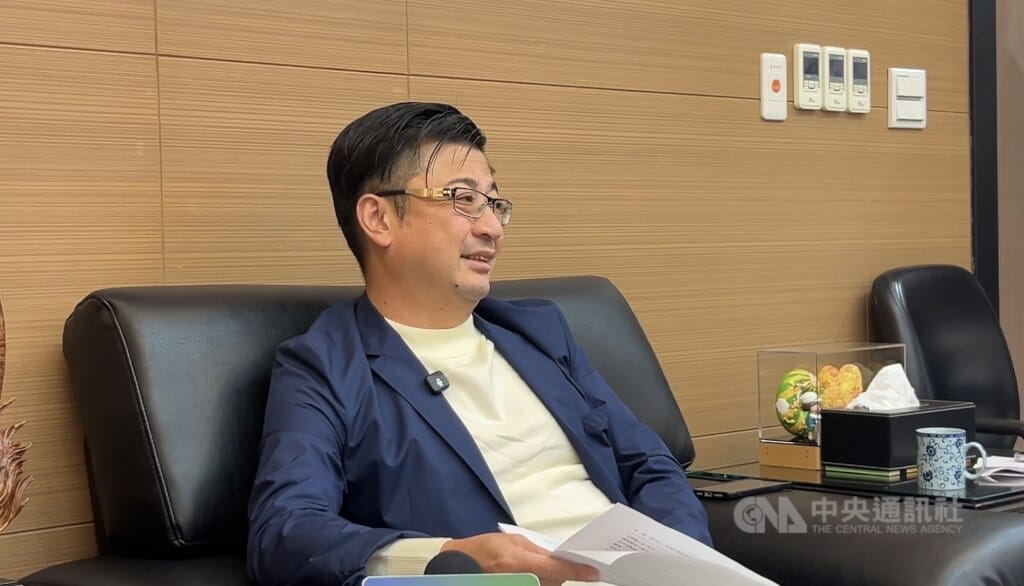 彰化縣議長謝典霖。（中央社檔案照片）