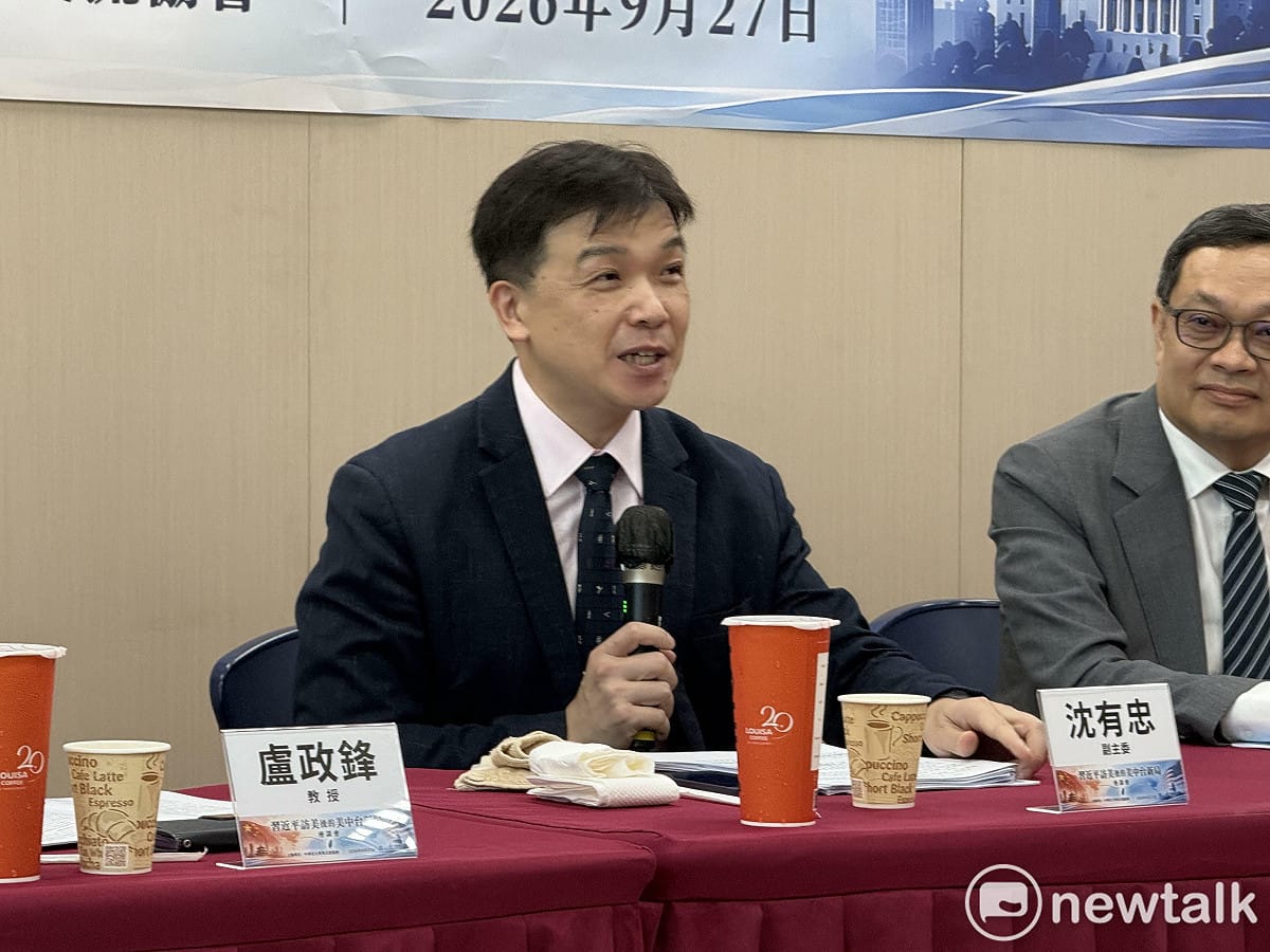 陸委會副主委沈有忠。 圖：周煊惠 / 攝
